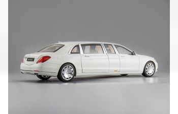 MAYBACH S 600 Pullman (2016), white