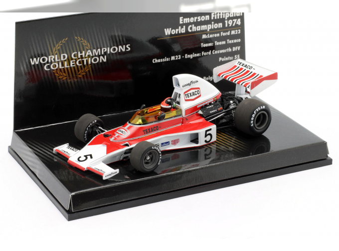 MCLAREN FORD M 23 TEXACO/FITTIPALDI