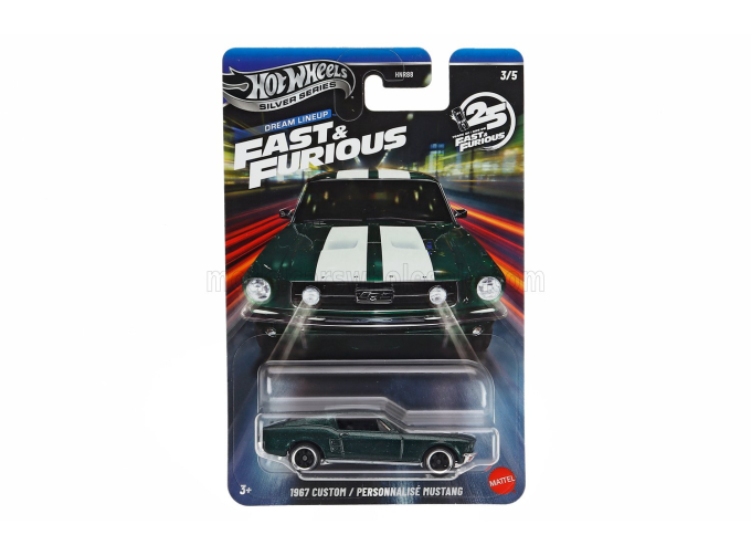 FORD Sean's Mustang Coupe (1967) - Fast & Furious - Tokyo Drift, Green Met