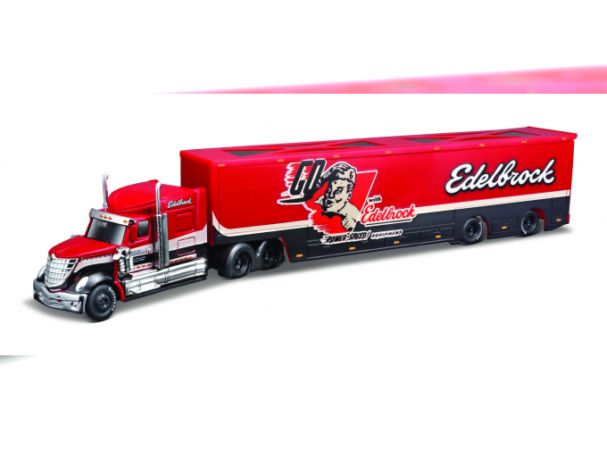 MACK Anthem Truck Edelbrock Car Transporter (2020), Red Black