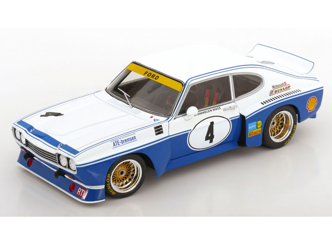 FORD Capri Rs 3100 №4 Etcc Zandvoort (1974) Jochen Mass - Rolf Stommelen, Blue White