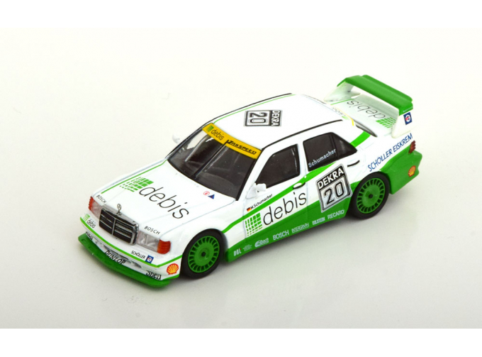 MERCEDES BENZ 190e 2.5 16v Evo2 Amg N20 Dtm Season (1991) M.Schumacher, White Green