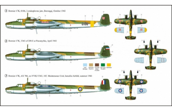 Сборная модель Dornier 17 KA 3