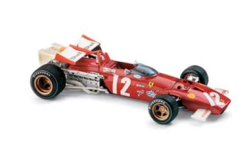 FERRARI F1 312b №12 Winner Gp Austrian (1970) Jacky Ickx, Red White