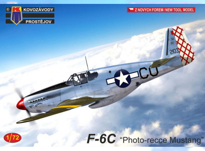 Сборная модель F-6C Photo-recce Mustang