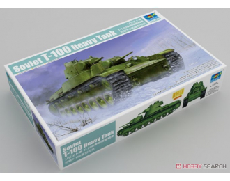 Сборная модель Советский тяжелый танк T-100