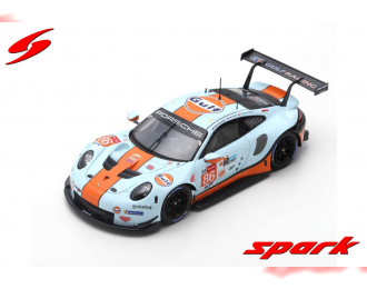 Porsche 911 RSR #86 Gulf Racing 24H Le Mans 2019 M. Wainwright - B. Barker - T. Preining