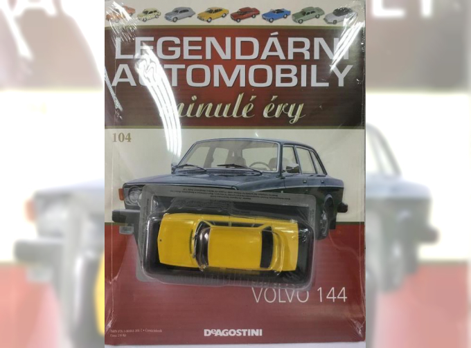 VOLVO 144, Legendarni automobily minule ery 104