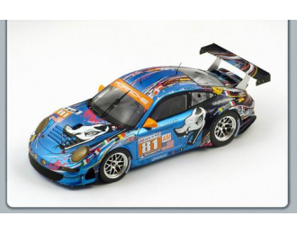 PORSCHE 997 GT3 RSR Flying Lizard Motorsport 81 LM 2011 S.Neiman - D.Law - S. Pumpelly, blue