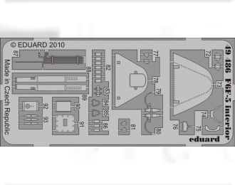 Фототравление для F6F-5 interior S.A.