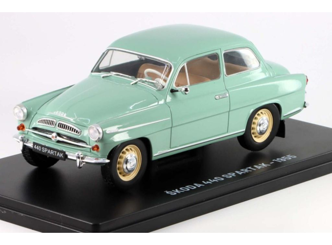 SKODA 440 Spartak (1955), light green