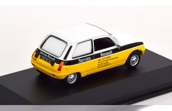 RENAULT 5 Societe Renault Service, yellow white black