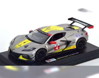 CHEVROLET C8.r 6.2l V8 Team Corvette Racing N4 Racing (2021), Grey Yellow