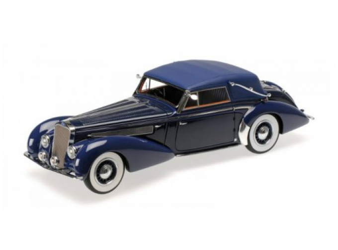 DELAGE D8-120 CABRIOLET - 1939 - DARK BLUE/BLUE