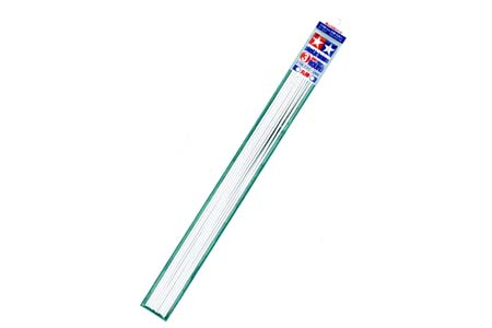 Пластиковые стержни белые, диаметр 3 мм. длина 40 см. (10 шт.)