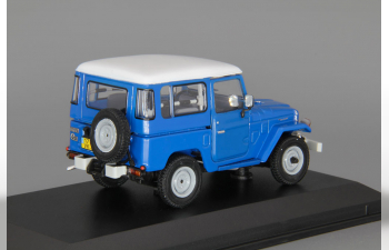 TOYOTA Land Cruiser BJ40 (1980), royal blue with white top