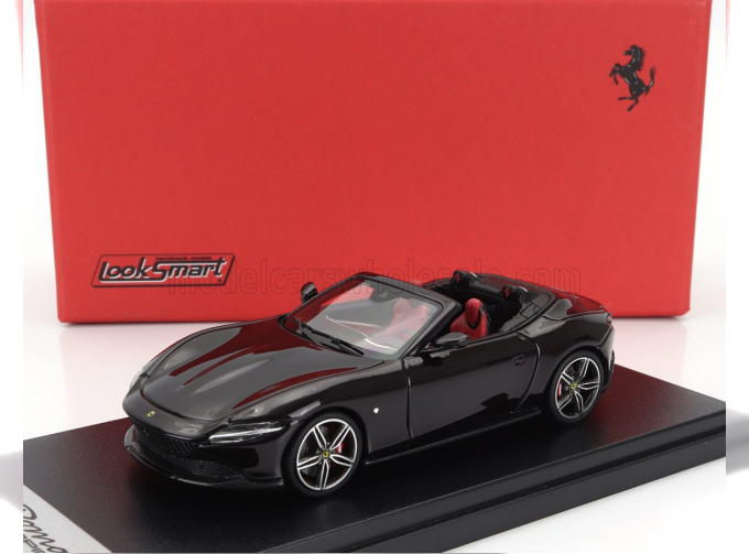 FERRARI Roma Spider Open (2020), Nero Purosangue - Black Met