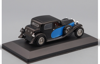 BUGATTI Type 57 Galibier (1935), black / blue