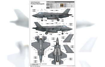 Сборная модель Истребитель F-35A Lightning