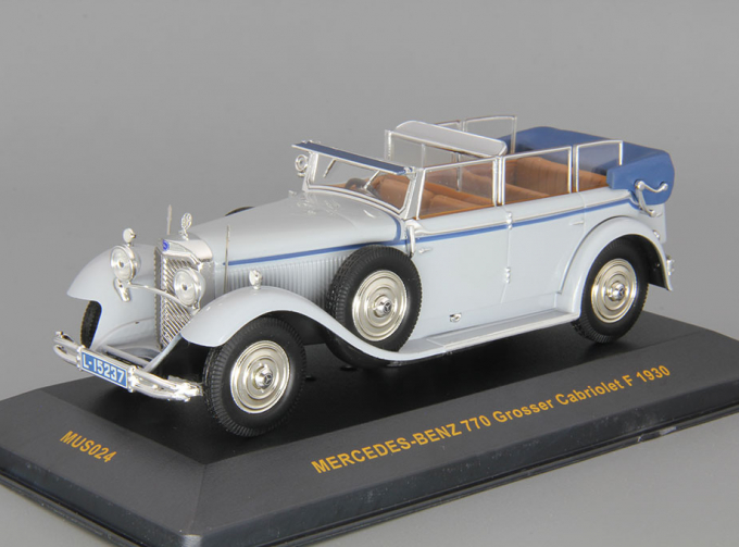 MERCEDES-BENZ 770 Grosser Cabriolet F (1930), blue