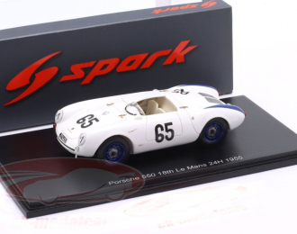 PORSCHE 550 Spyder №65 24h LeMans Gonzague Olivier, Josef Jeser (1955)