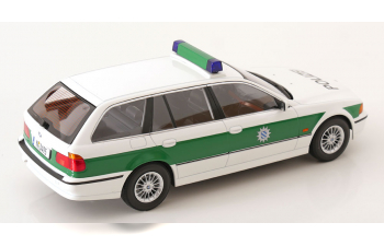 BMW 5-series (e39) Touring Sw Station Wagon Polizei (1998), White Green