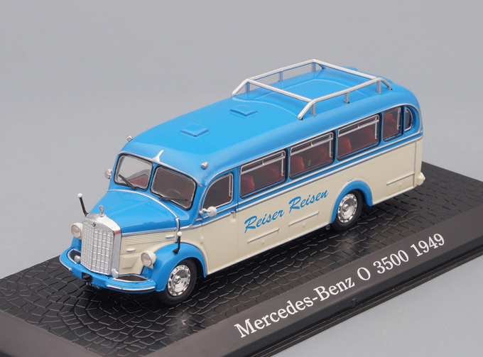 MERCEDES-BENZ O3500 (1949), blue / white