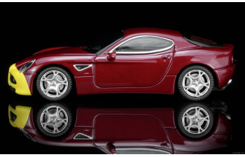 ALFA ROMEO 8C Competizione (2008), red / yellow