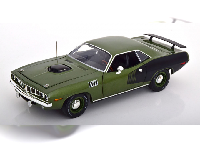 PLYMOUTH Hemi Cuda (1971), green metallic