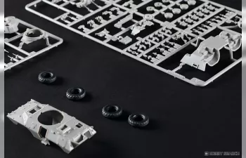 Сборная модель Бронетранспортёр LAV-150 APC 90-мм пушка Mecar