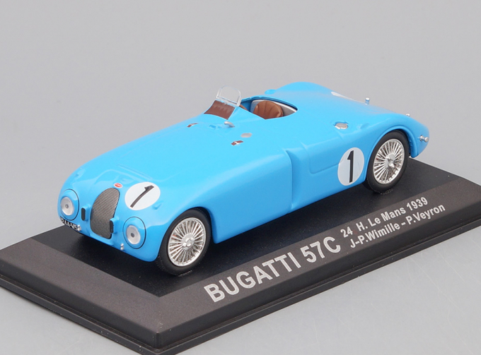 BUGATTI 57C #1, blue