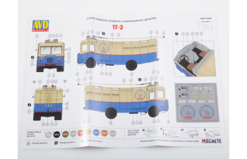 Сборная модель Грузовой троллейбус ТГ-3