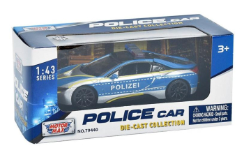 BMW i8 Coupe (2018) Polizei