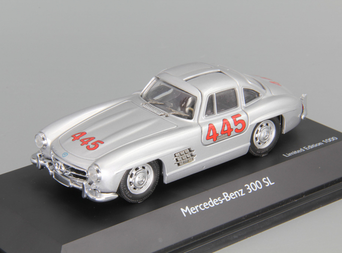 MERCEDES-BENZ 300 SL #445 Mille Miglia (1955), silver