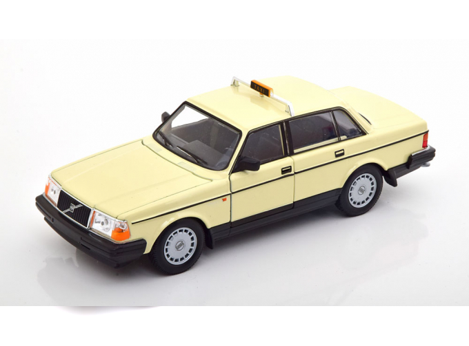 VOLVO 240 Gl German Taxi 1986, Cream