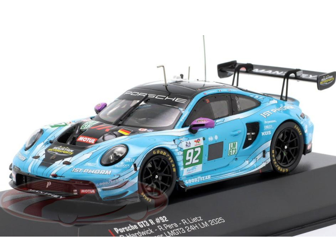 PORSCHE 911 GT3 R #92 Manthey 1st Phorm Winner LMGT3 24h LeMans (2025)