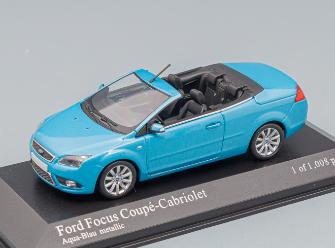 FORD FOCUS COUPE-CABRIOLET 2007, BLUE METALLIC