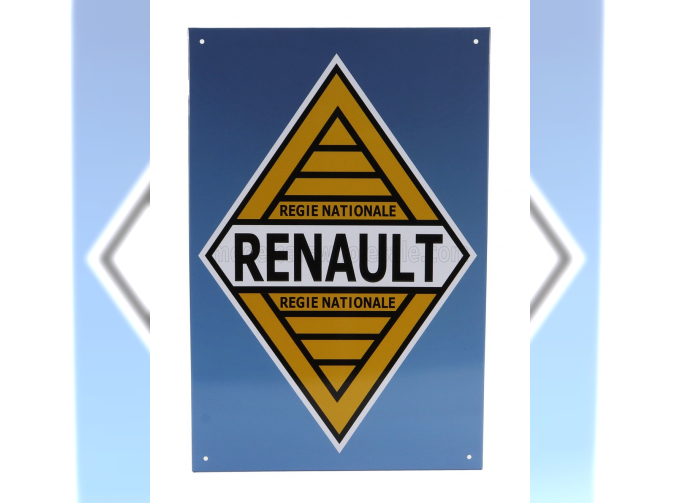 ACCESSORIES Metal Plate - Renault Logo