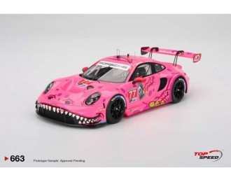 Porsche 911 (992) GT3 R #77 AO Racing Detroy GP, pink 2025