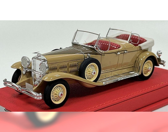 DUESENBERG J-318 Le Baron Phaeton Sn2323 Cabriolet Open (1934) - Original Car, 2 Tone Brown