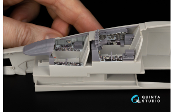 3D Декаль интерьера кабины RF-4C Phantom II (late без DMAS) (Hasegawa) (с 3D-печатными деталями)