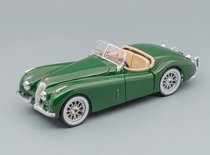 JAGUAR Xk120 Cabriolet (1953), Green