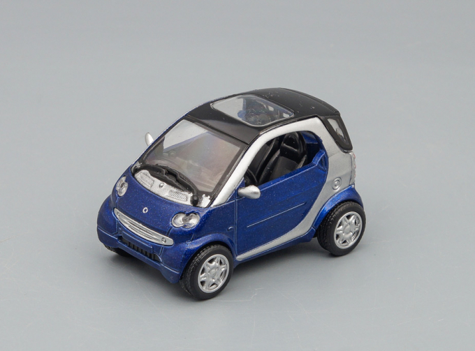 SMART ForTwo, blue / silver