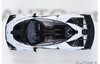 McLAREN Senna GTR (2021), Silica White