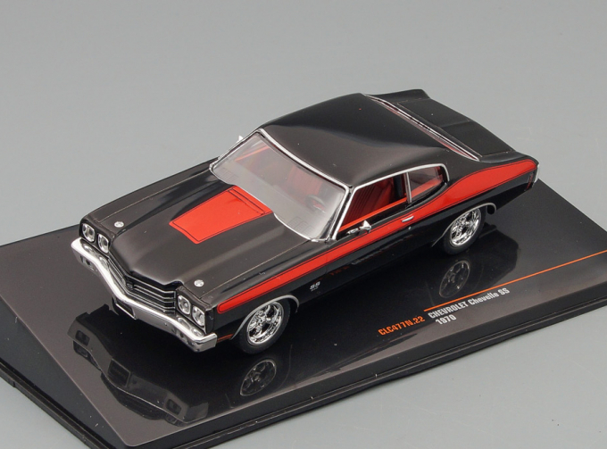 CHEVROLET Chevelle SS (1970), black red