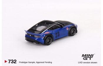 NISSAN Z400 Lb #23 Nation Works Rhd (2024), blue / black