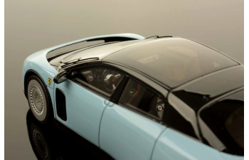 FERRARI Luce Azzurro La Plata with Turbina Diamantato Wheels, blue