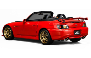 HONDA S2000 Spider Hard-Top MUGEN (2001), red