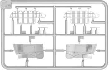 Сборная модель CHEVROLET G7117 4x4 Truck Military 1955
