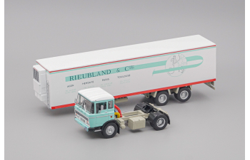 DAF 2600 Frigo (1962) Rieubland & Cie, turquoise / white